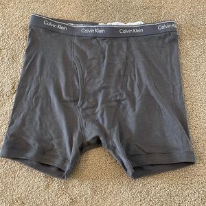 Grey Men’s Calvin Klein boxer briefs, grey, super comfy style